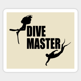 Scuba Diving Divemaster Magnet